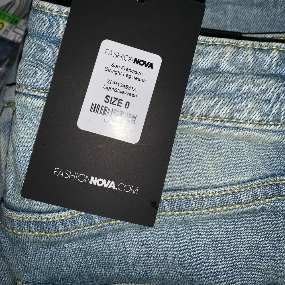 Fashion nova San Francisco straight leg jean